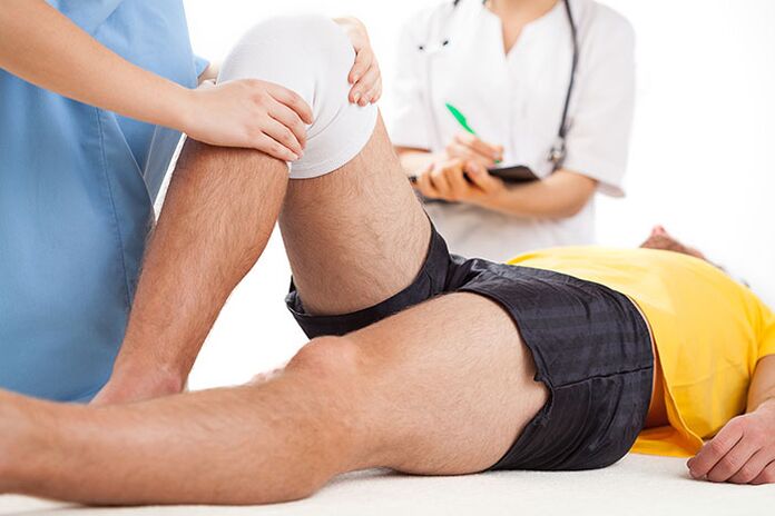 Suppaner for the knee joint