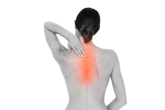Osteochondrosis of the chest region