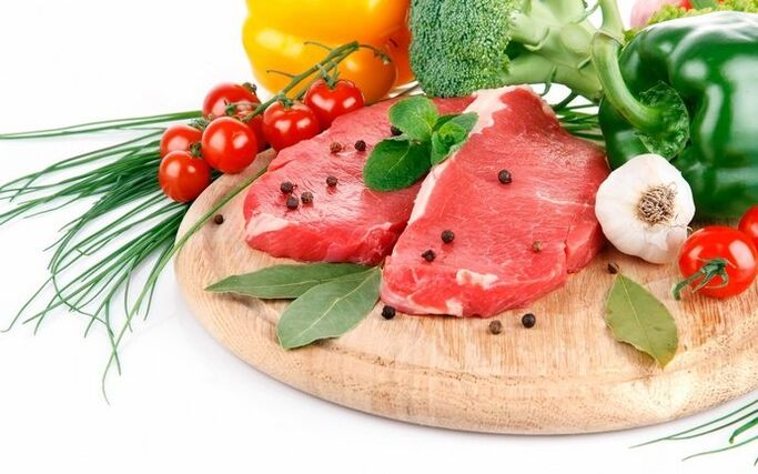Proper food for osteochondrosis